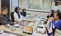 نشست مسؤولانی از گروه بیماری های غیر واگیر دانشگاه با تیم مدیریت و رهبری مرکز مهدیه