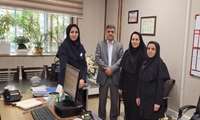 بازدید مدیر پرستاری دانشگاه از مرکز مهدیه به مناسبت روز پرستار