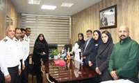 گرامیداشت روز حراست و نگهبانی در بیمارستان مهدیه