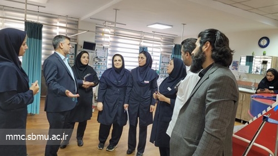 بازدید مدیریتی ایمنی( واکراند) ccu در مرکز مهدیه