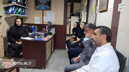    بازدید مدیریتی ایمنی( واکراند) واحد تجهیزات پزشکی مرکز مهدیه 