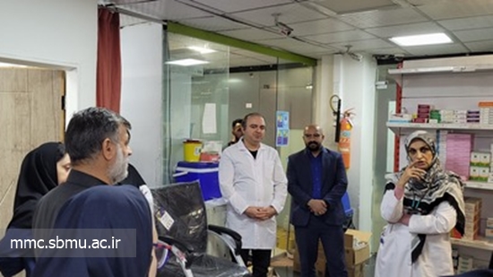 بازدید مدیریتی ایمنی( واکراند) بخش های nicu  و نوزادان، نازایی و واحدهای آزمایشگاه و پاتولوژی  و داروخانه مرکز مهدیه 