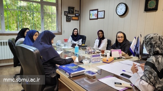 برگزاری جلسه مشترک تیم درمان سرطان پستان با رئیس مرکز مهدیه