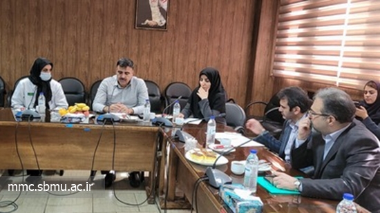 بازدید معاون درمان دانشگاه از مرکز مهدیه  