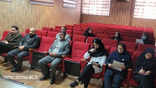 تشکیل جلسه کمیته مدیریت خطر حوادث و بلایا مرکز مهدیه با موضوع تهدیدهای CBRN  