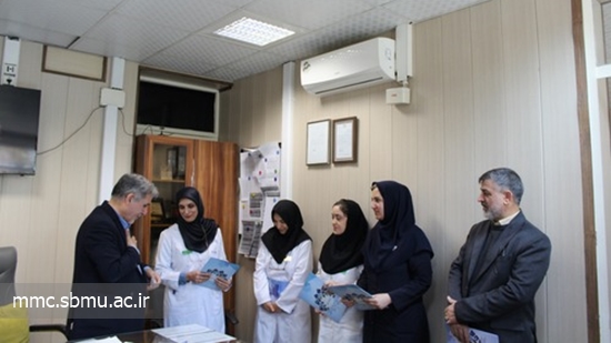 بازدید رئیس دانشگاه از مرکز مهدیه 