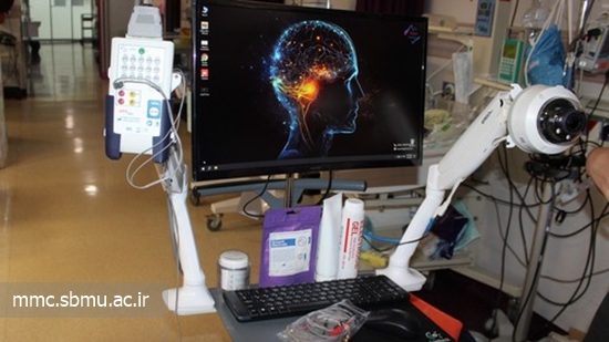 نصب و راه اندازی دستگاه aEEG در NICU مرکز مهدیه 