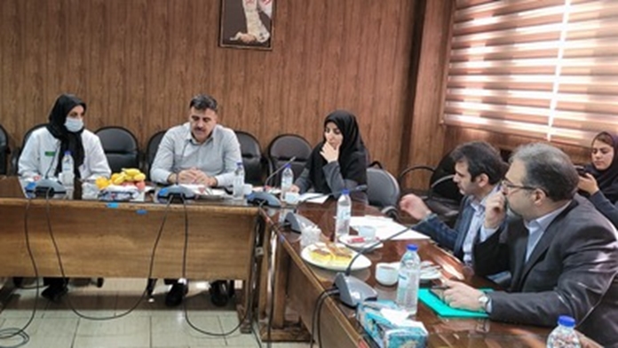 بازدید معاون درمان دانشگاه از مرکز مهدیه 